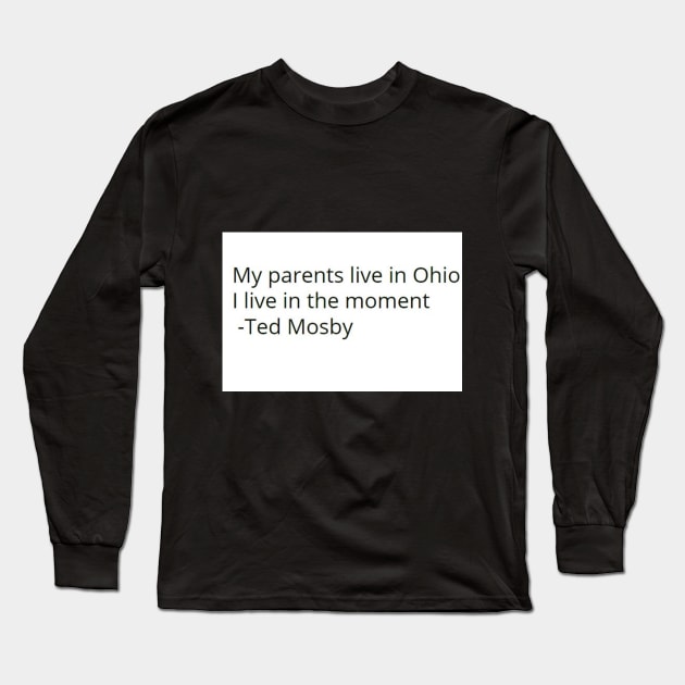 Simply Ted Mosby Long Sleeve T-Shirt by NewCity